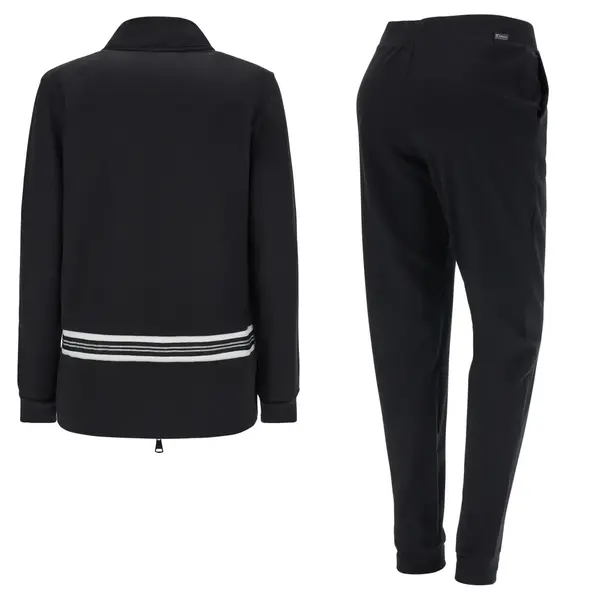 Freddy Long stretch fleece track suit with striped jacquard tape, Size: S, 2 image