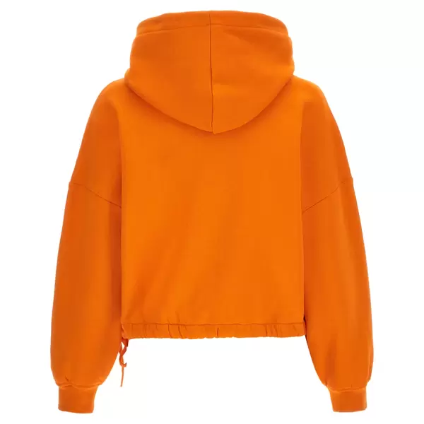 Freddy Cropped comfort-fit hoodie with a drawstring waist, Size: XS, 2 image