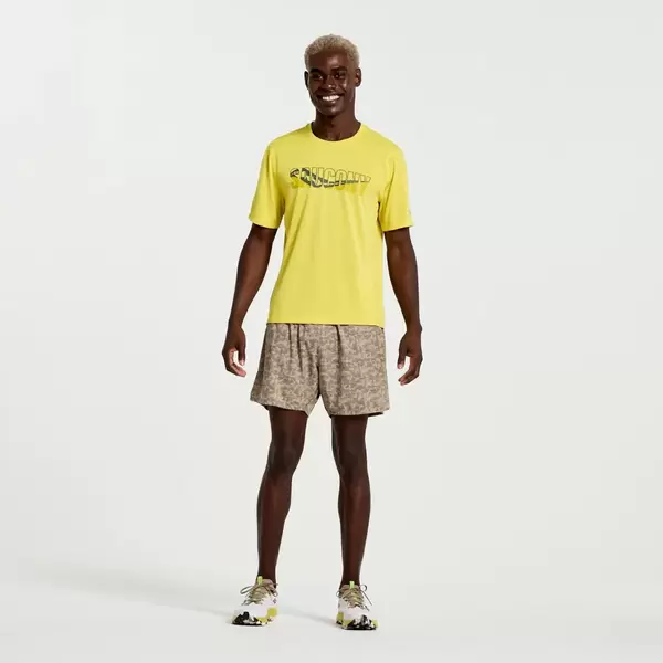 Saucony Stopwatch Graphic Short Sleeve Ανδρικό Κοντομάνικο, Μέγεθος: S, 3 image
