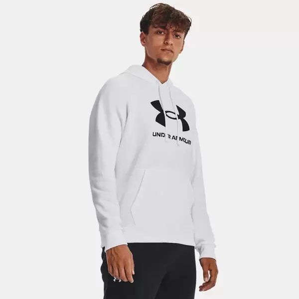 Under Armour Rival Fleece Big Logo Ανδρικό Φούτερ, Μέγεθος: XXL