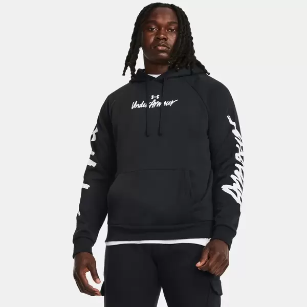 Under Armour Rival Fleece Graphic Ανδρικό Φούτερ, Μέγεθος: S