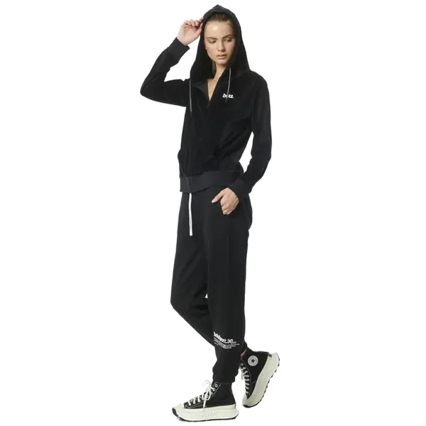 Body Action Velour Hoodie Jacket Γυναικεία Ζακέτα, Μέγεθος: XS, 3 image
