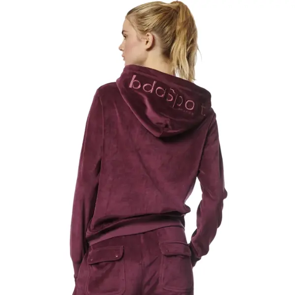 Body Action Velour Hoodie Jacket Γυναικεία Ζακέτα, Μέγεθος: XS, 2 image