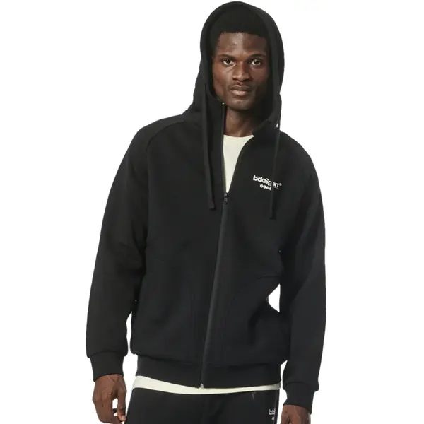Body Action Fleece Full Zip Hoodie Ανδρική Ζακέτα, Μέγεθος: S