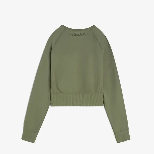 Freddy Seamless cropped top with long sleeves, Μέγεθος: XS, 2 image