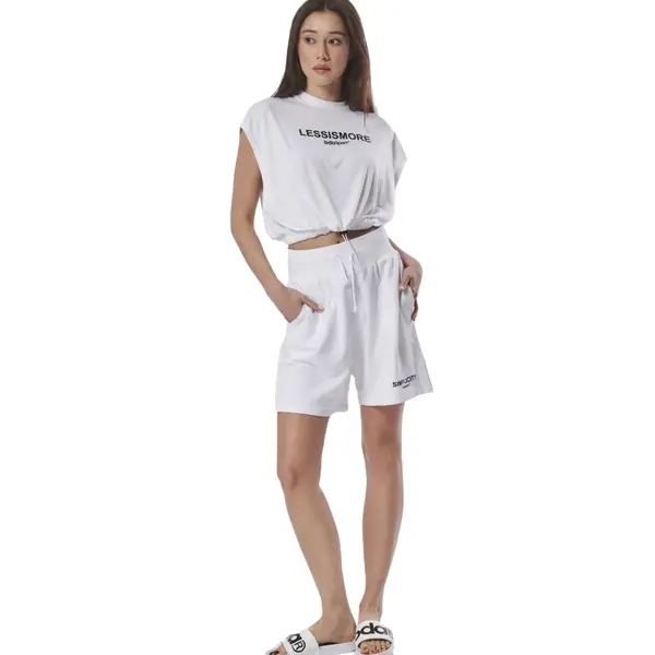 Body Action W High-Waisted Loose-Fit Sho Γυναικείο Σόρτς, Μέγεθος: XS, 3 image