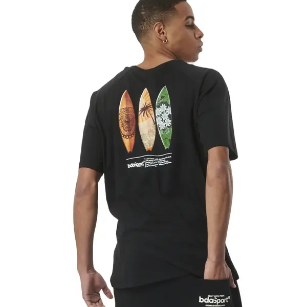 Body Action Lifestyle Fit Men's T-Shirt, Size: L, 2 image
