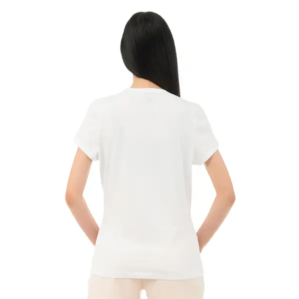 Benation Crew Neck Women's T-Shirt, Size: S, 4 image