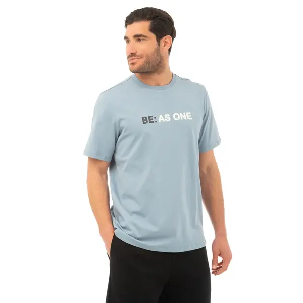 Benation Crew Neck Men's T-Shirt, Size: M