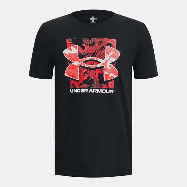 Under Armour Box Logo Camo Παιδικό Κοντομάνικο, Μέγεθος: L