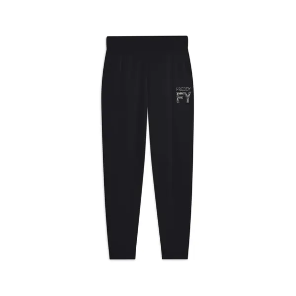 Freddy viscose fleece trousers with elasticated cuffs, Μέγεθος: M