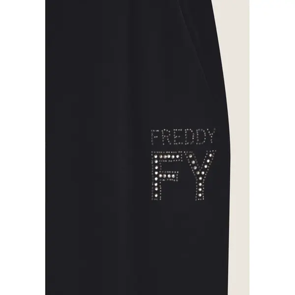Freddy viscose fleece trousers with elasticated cuffs, Μέγεθος: M, 3 image