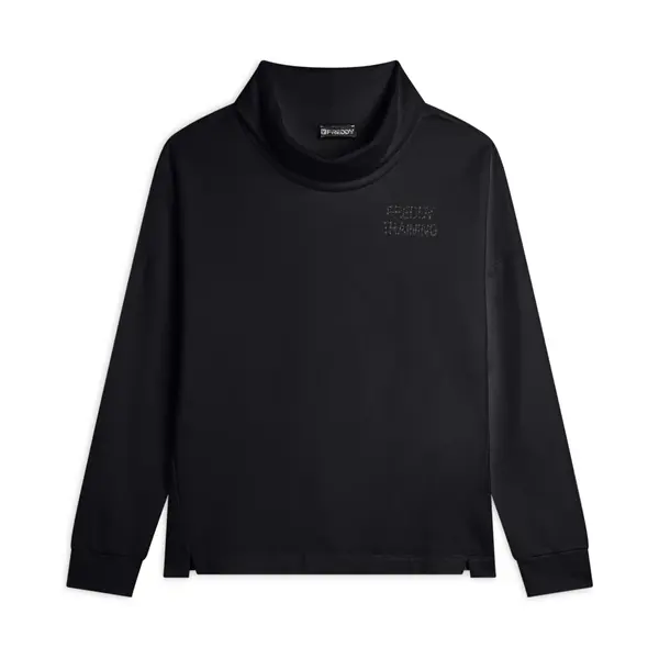 Freddy comfort-fit sweatshirt with a funnel neck, Μέγεθος: S