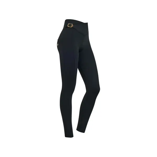 Freddy WR.UP® trousers with a high waistband decorated by a side buckle, Μέγεθος: M, 2 image