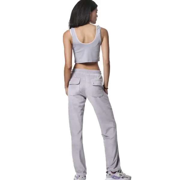 Body Action Basic Velour Γυναικείο Παντελόνι, Μέγεθος: S, 2 image