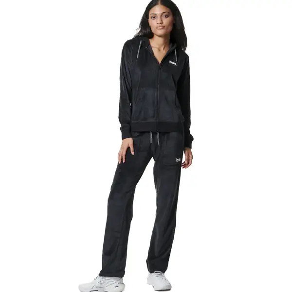 Body Action Velour Hoodie Γυναικεία Ζακέτα, Μέγεθος: XS, 3 image