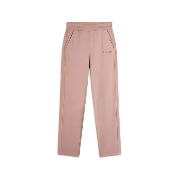 Freddy viscose fleece trousers with velvet bands, Μέγεθος: M