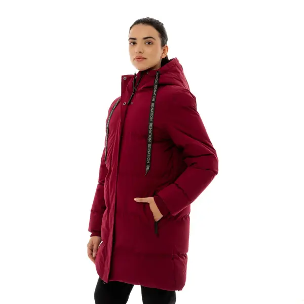 Benation Long Puffer Γυναικείο Μπουφάν, Μέγεθος: XS, 4 image