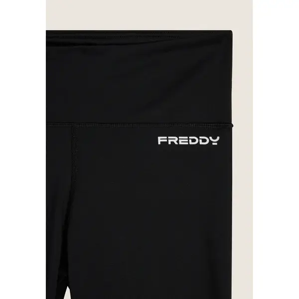 Freddy Ankle-length high waist jersey leggings with lateral bands, Μέγεθος: L, 5 image
