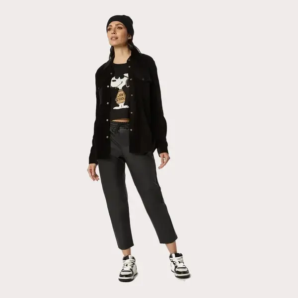 Freddy cropped faux leather trousers, Μέγεθος: M, 6 image