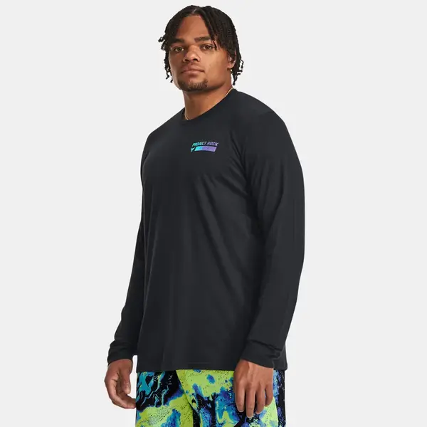 Under Armour Project Rock Brahma Ανδρική Μακρυμάνικη Μπλούζα, Μέγεθος: S