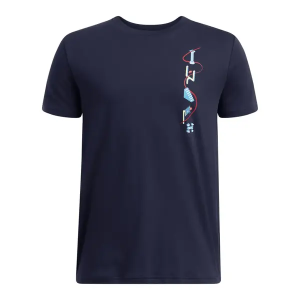 Under Armour Ua B Portal Logo Ss, Μέγεθος: S
