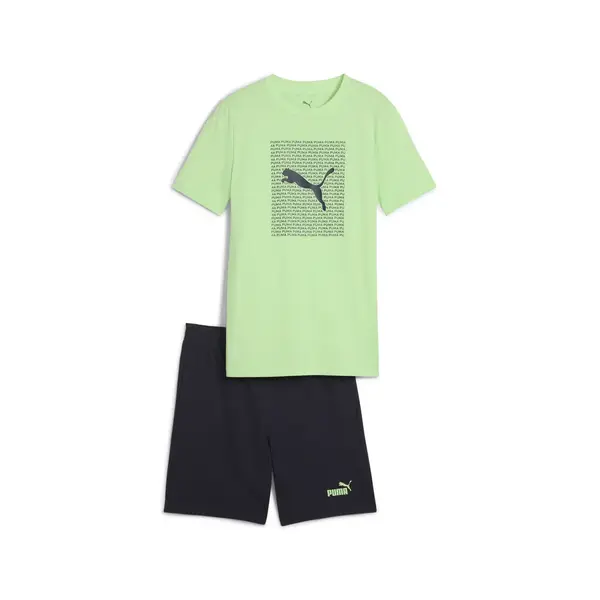 Puma Ess Logo Lab Tee And Sh Set B, Μέγεθος: 152cm, 3 image
