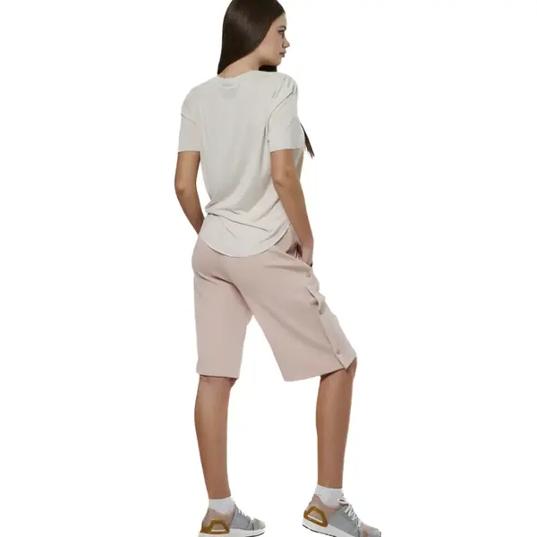 Body Action W Modal Blend Raw Cut T-Shirt Γυναικείο Κοντομάνικο, Μέγεθος: XS, 7 image
