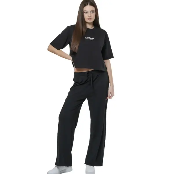 Body Action W Wide-Leg Pants Women's Pant, Size: S, 4 image