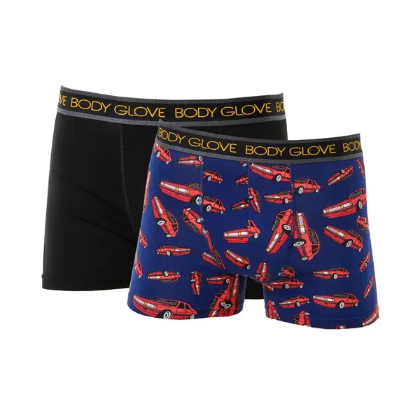 Body Glove Printed Boxer 2pack Aνδρικό Εσώρουχο Μπόξερ, Μέγεθος: XL