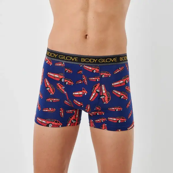 Body Glove Printed Boxer 2pack Aνδρικό Εσώρουχο Μπόξερ, Μέγεθος: XL, 3 image