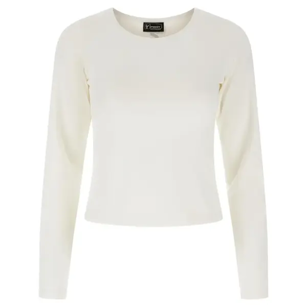 Freddy Slim-fit long sleeve t-shirt in stretch polyester, Size: M, 3 image