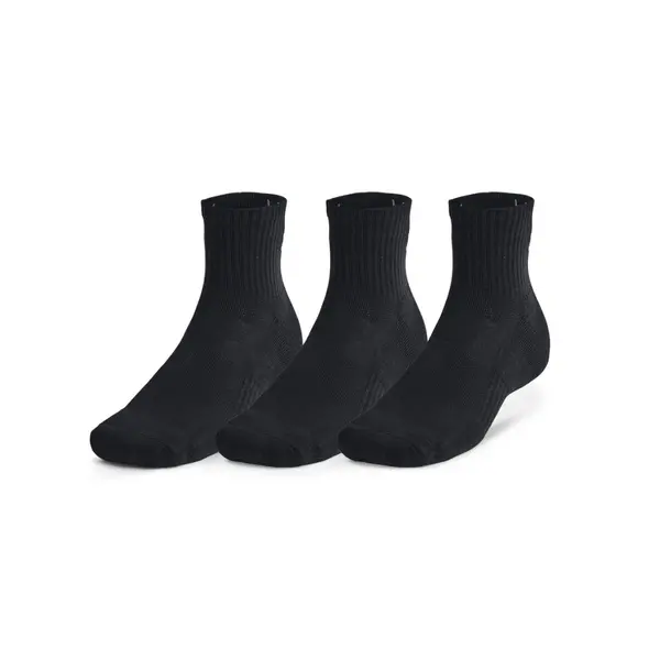Under Armour Unisex Ua Tc 3pk Qtr Unisex Κάλτσες, Μέγεθος: S