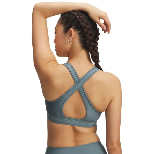 Under Armour Ua Crossback Mid Bra Γυναικείο Μπουστάκι, Μέγεθος: XS, 4 image