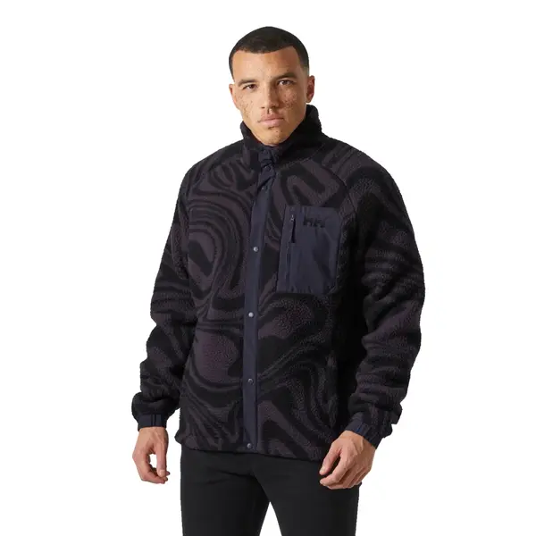 Helly Hansen Heh Panorama Printed Pile Snap Ανδρικό Μπουφάν, Μέγεθος: S