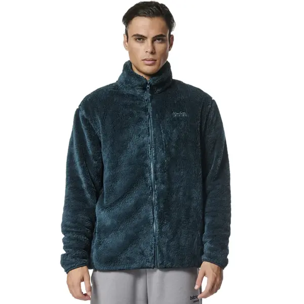 Body Action M Fluffy Fleece Jacket Ανδρικό Μπουφάν, Μέγεθος: S