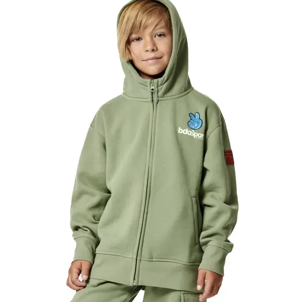 Body Action B Long Sleeve Full Zip Jacket Παιδικό Μπουφάν, Μέγεθος: 10Y