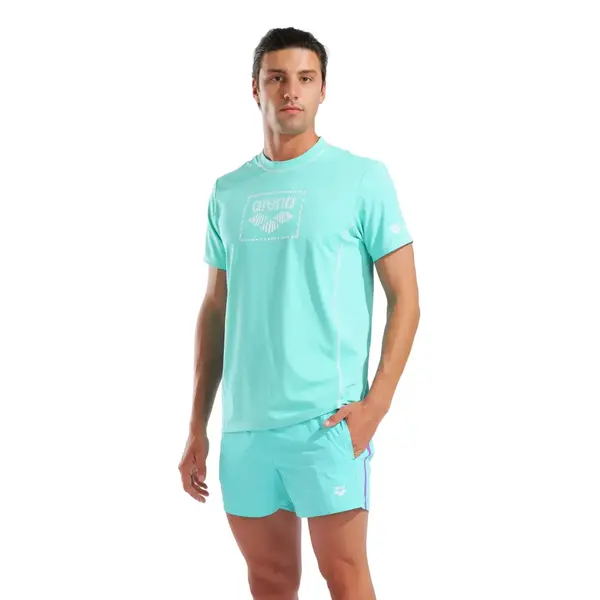 Arena S/S Swim Shirt Ανδρικό Κοντομάνικο, Μέγεθος: S