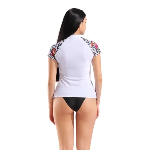 Arena Swim S/S Rash Vest All Γυναικείο Κοντομάνικο, Μέγεθος: XS, 2 image