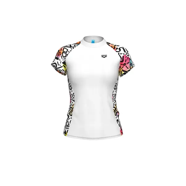 Arena Swim S/S Rash Vest All Γυναικείο Κοντομάνικο, Μέγεθος: XS, 6 image