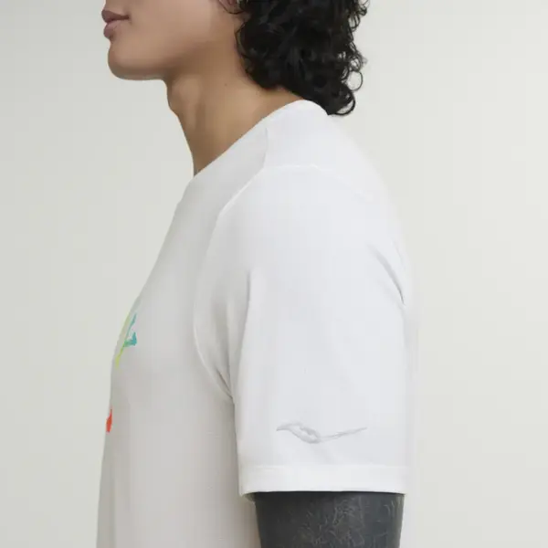 Saucony Stopwatch Graphic Short Sleeve Ανδρικό Κοντομάνικο, Μέγεθος: M, 3 image