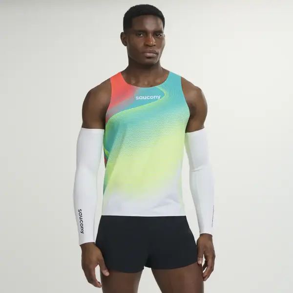 Saucony Endorphin Singlet Ανδρικό Κοντομάνικο, Μέγεθος: S