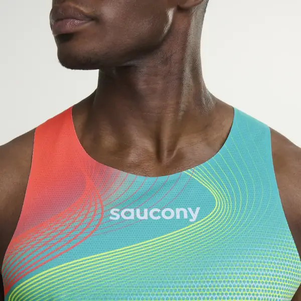 Saucony Endorphin Singlet Ανδρικό Κοντομάνικο, Μέγεθος: S, 5 image