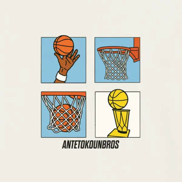 Antetokounbros Ab Storyboard Unisex Κοντομάνικο, Μέγεθος: S, 3 image
