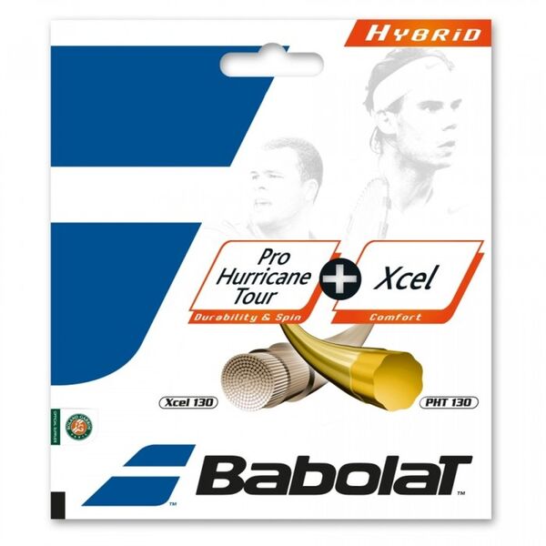 Babolat Hybrid Pht 130 + Xcel 130 , Size: 1.30mm