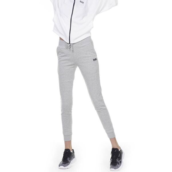 Body Action Women Fleece Skinny Joggers Γυναικείο Παντελόνι, Μέγεθος: M