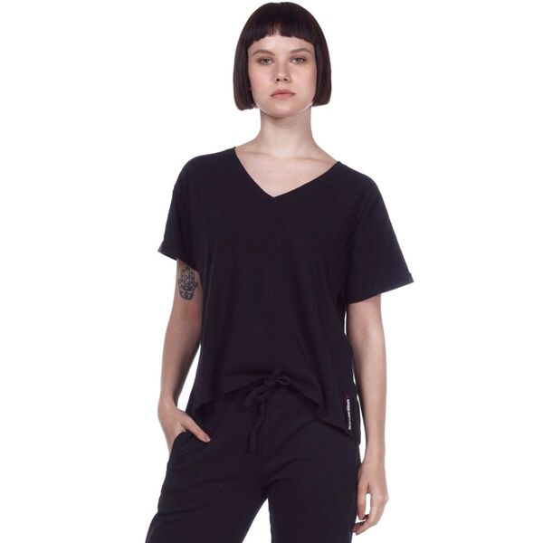 Body Action Women Oversized S/S Top Women's T-Shirt, Size: L