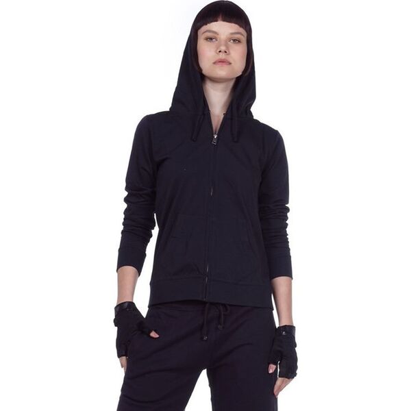 Body Action Women Full Zip Hoodie Women's Jacket, Size: M