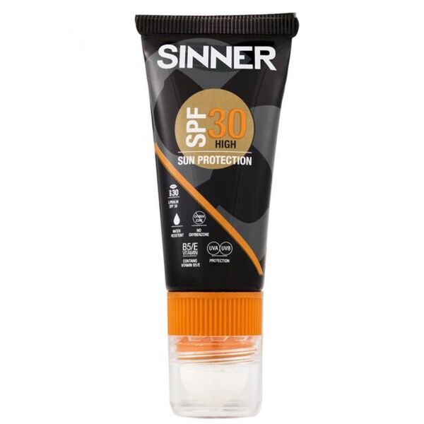 Sinner Combi Stick Spf30 Αντηλιακό Προσώπου Και Χειλιών  (20ml), Μέγεθος: 1