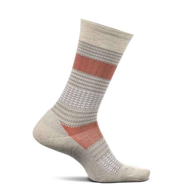 Feetures Jacquard Block Cushion Crew Unisex Κάλτσες, Μέγεθος: 34-37